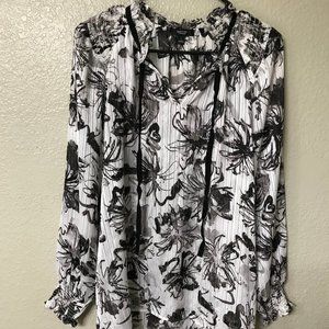 Simply Vera Vera Wang Long Sleeve Blouse